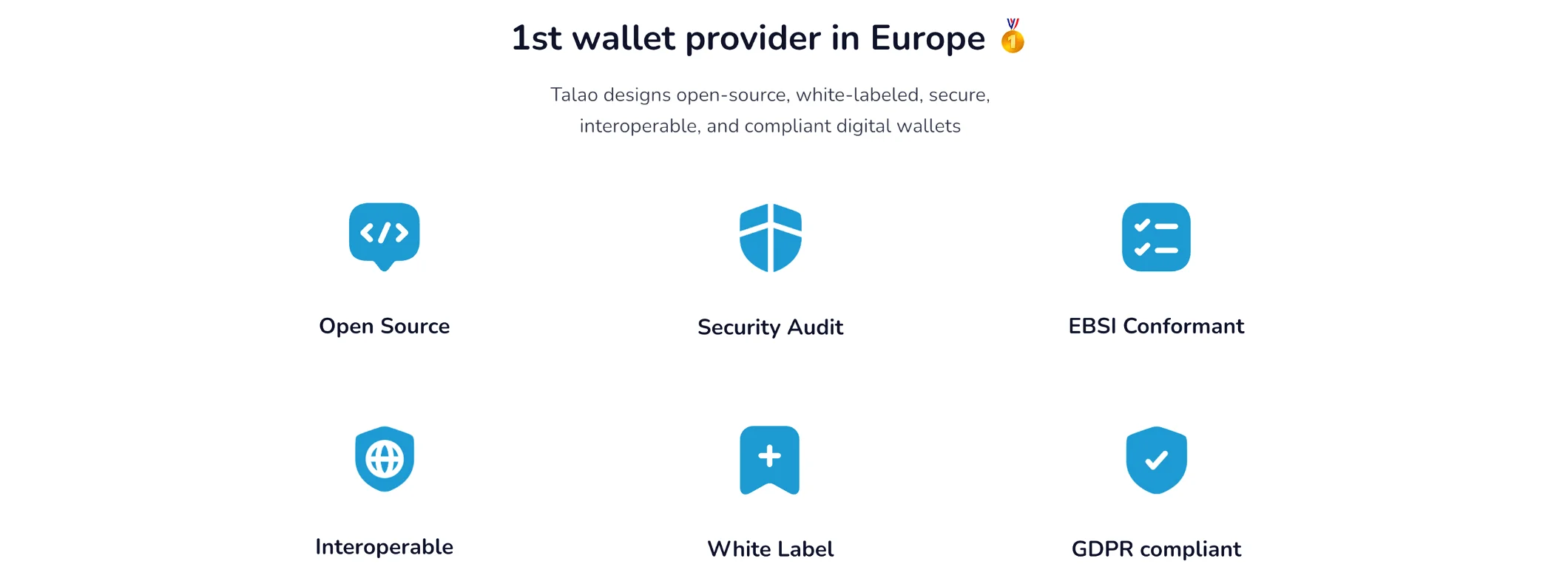 1st SSI wallet provider in Europe