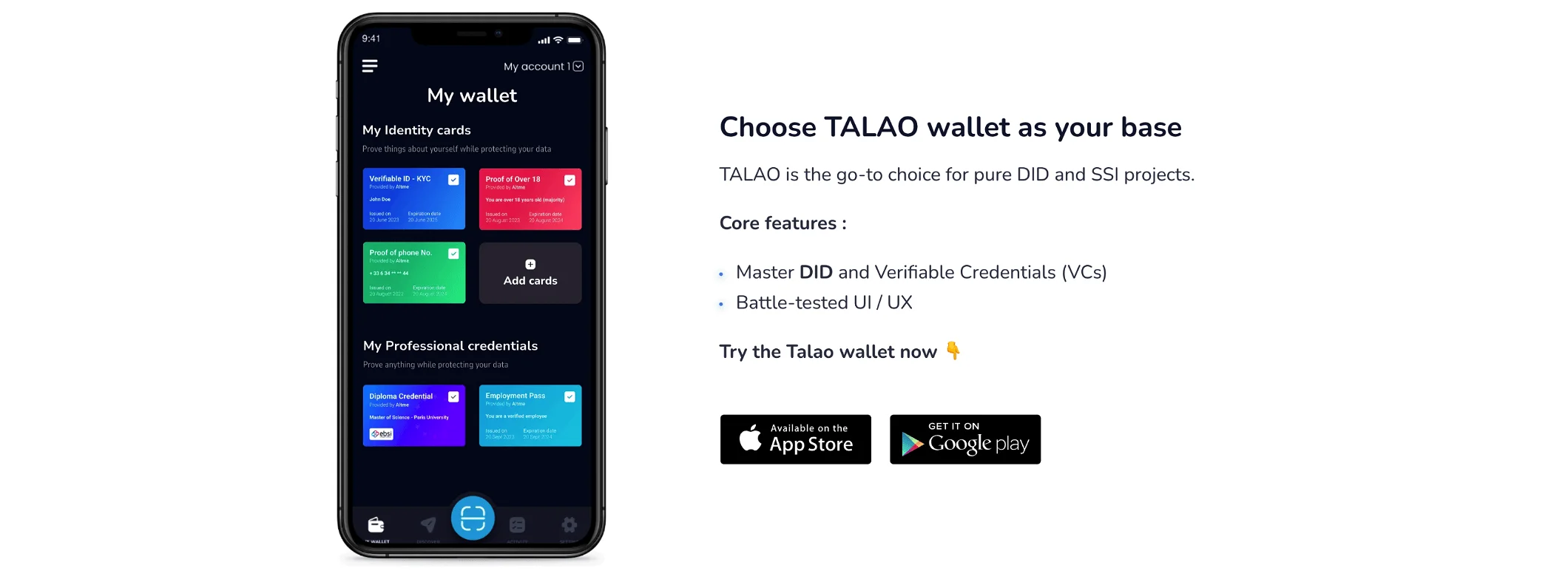 The Talao Wallet