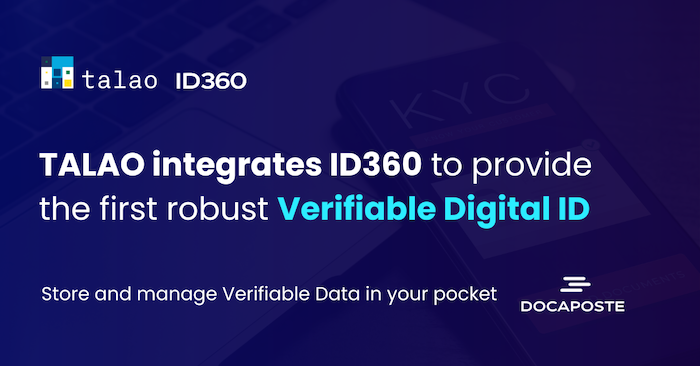 Talao partners with Docaposte 🤝